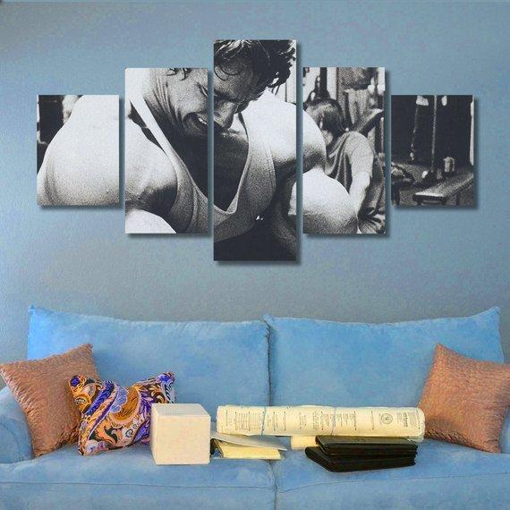 Arnold Schwarzenegger 01 – Famous Person Canvas Wall Art