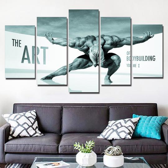Art Of Bodybuilding Volume 1 – Abstract Canvas Wall Art