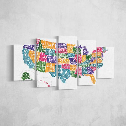 Art Of Love – Abstract Canvas Wall Art