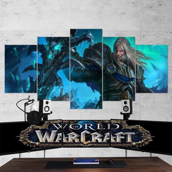 Arthas Menethil – Gaming Canvas Wall Art