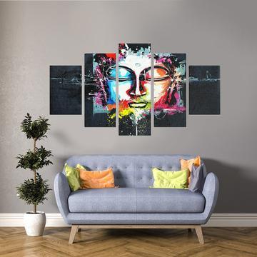 Artsy Buddha – Religion Canvas Wall Art