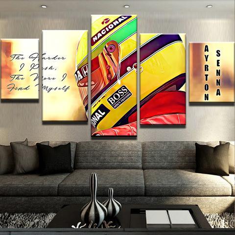 Aryton Senna – Sport Canvas Wall Art