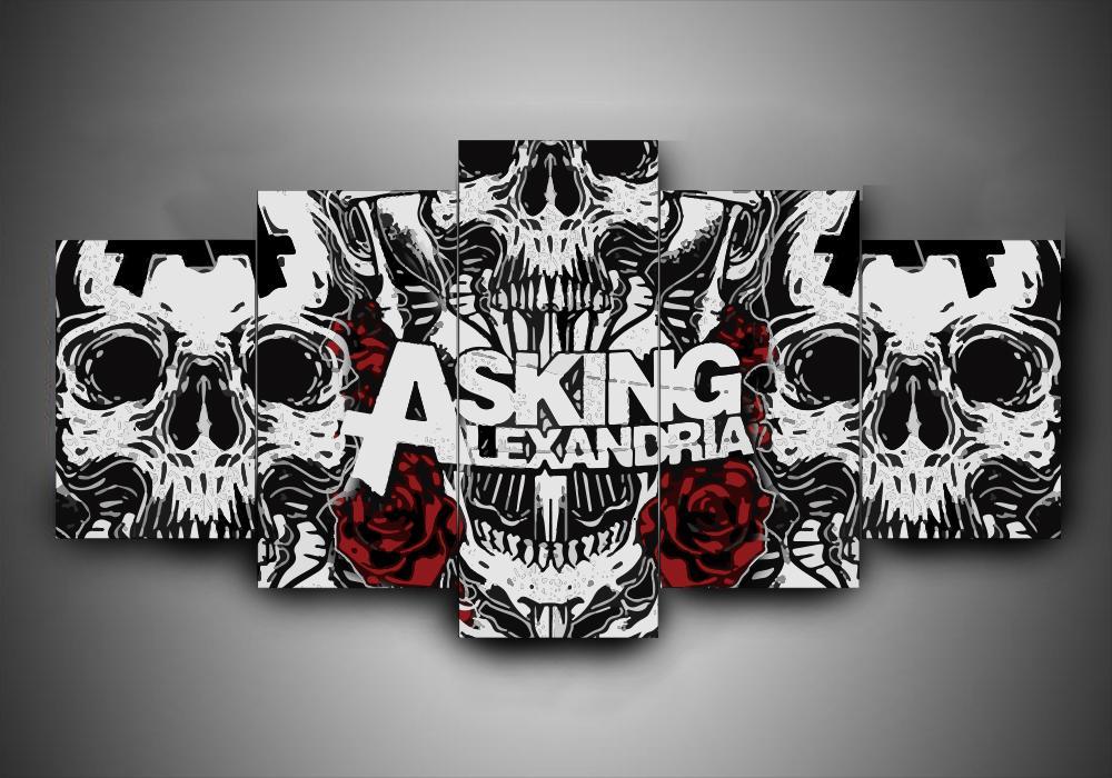 Asking Alexandria – Music Canvas Wall Art