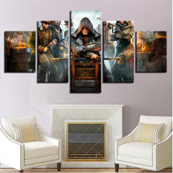 Assassin Creed 4 – Gaming Canvas Wall Art