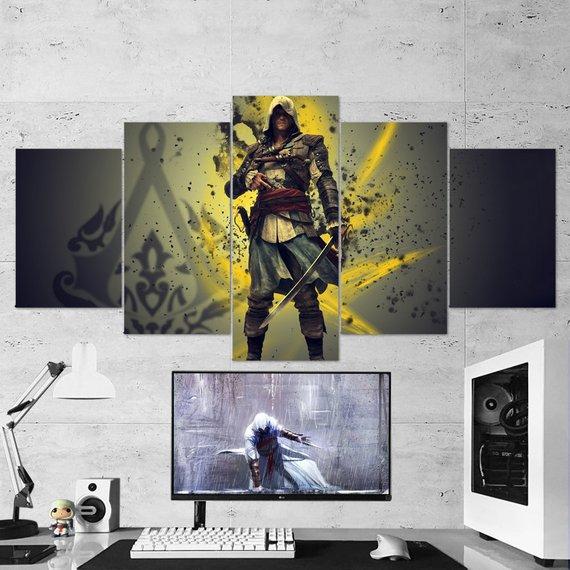 Assassins Creed 02 – Gaming Canvas Wall Art