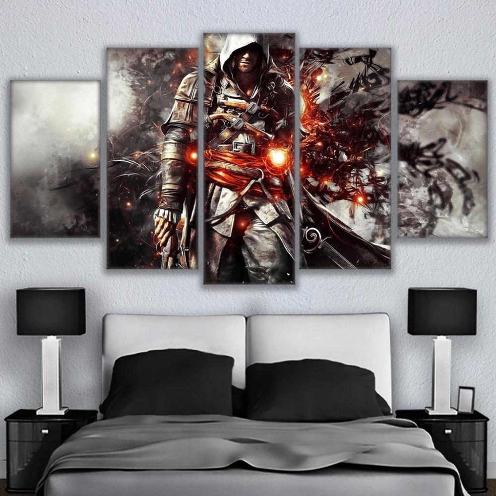 Assassins Creed Character 1 – Gaming Canvas Wall Art
