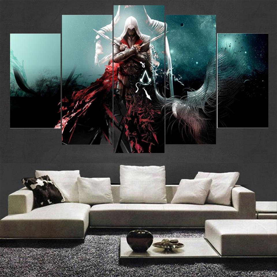 Assassins Creed Character – Gaming Canvas Wall Art