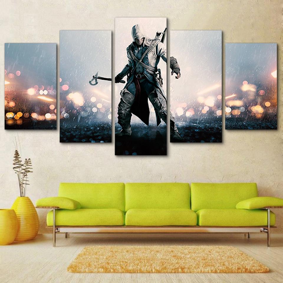 Assassins Creed Character Movie Canvas Wall Art