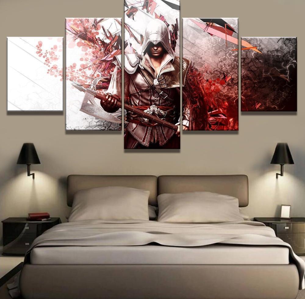 Assassin’S Creed Ii Poster Gaming – Canvas Wall Art