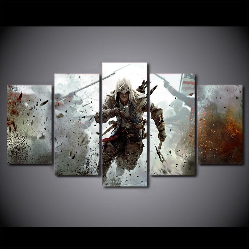 Assassin’S Creed In War – Gaming Canvas Wall Art