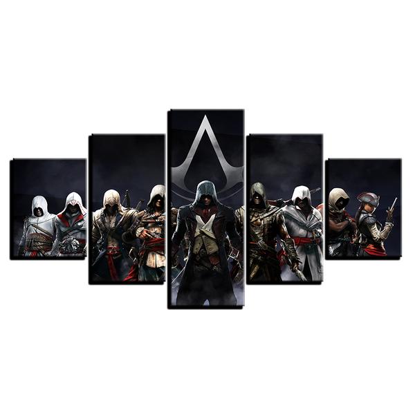 Assassin’S Creed Movie Characters – Movie Canvas Wall Art