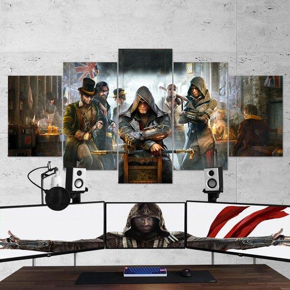 Assassins Creed Syndicate 12 – Gaming Canvas Wall Art
