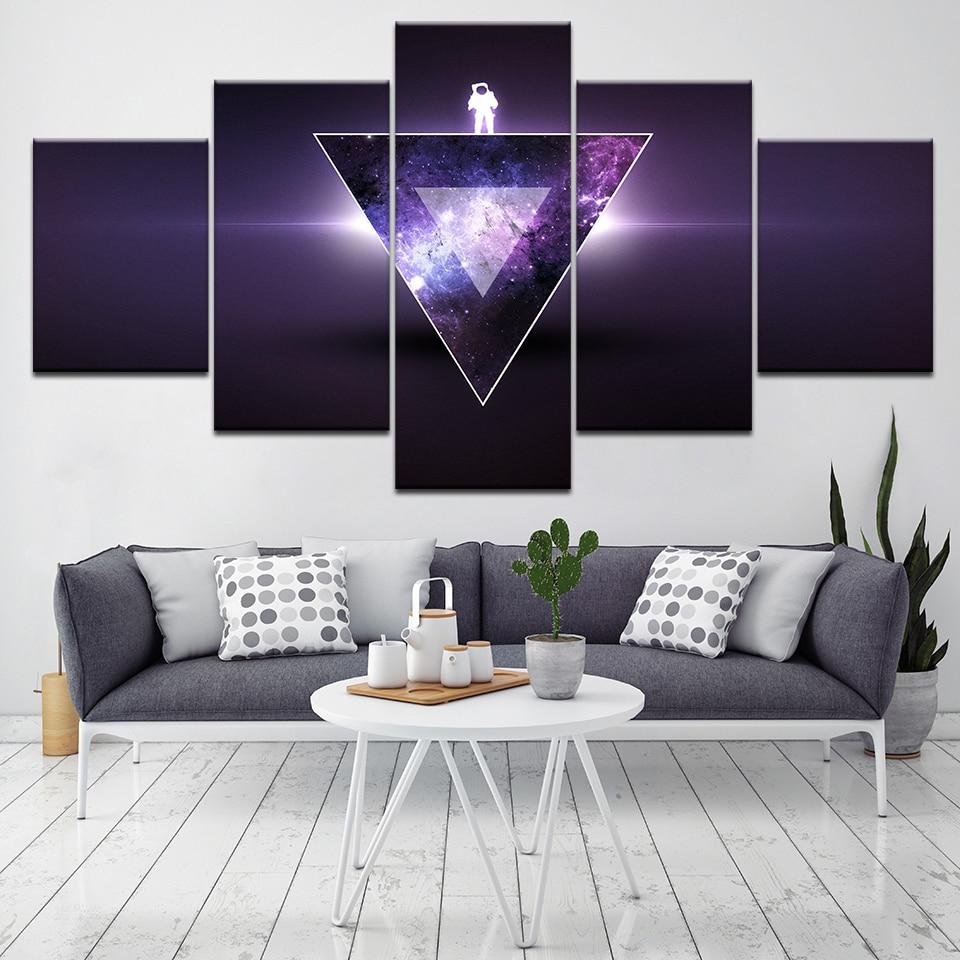 Astronaut Modular – Abstract Canvas Wall Art