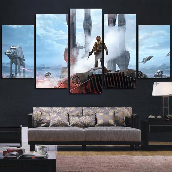 At At Walker 1 – Movie Canvas Wall Art