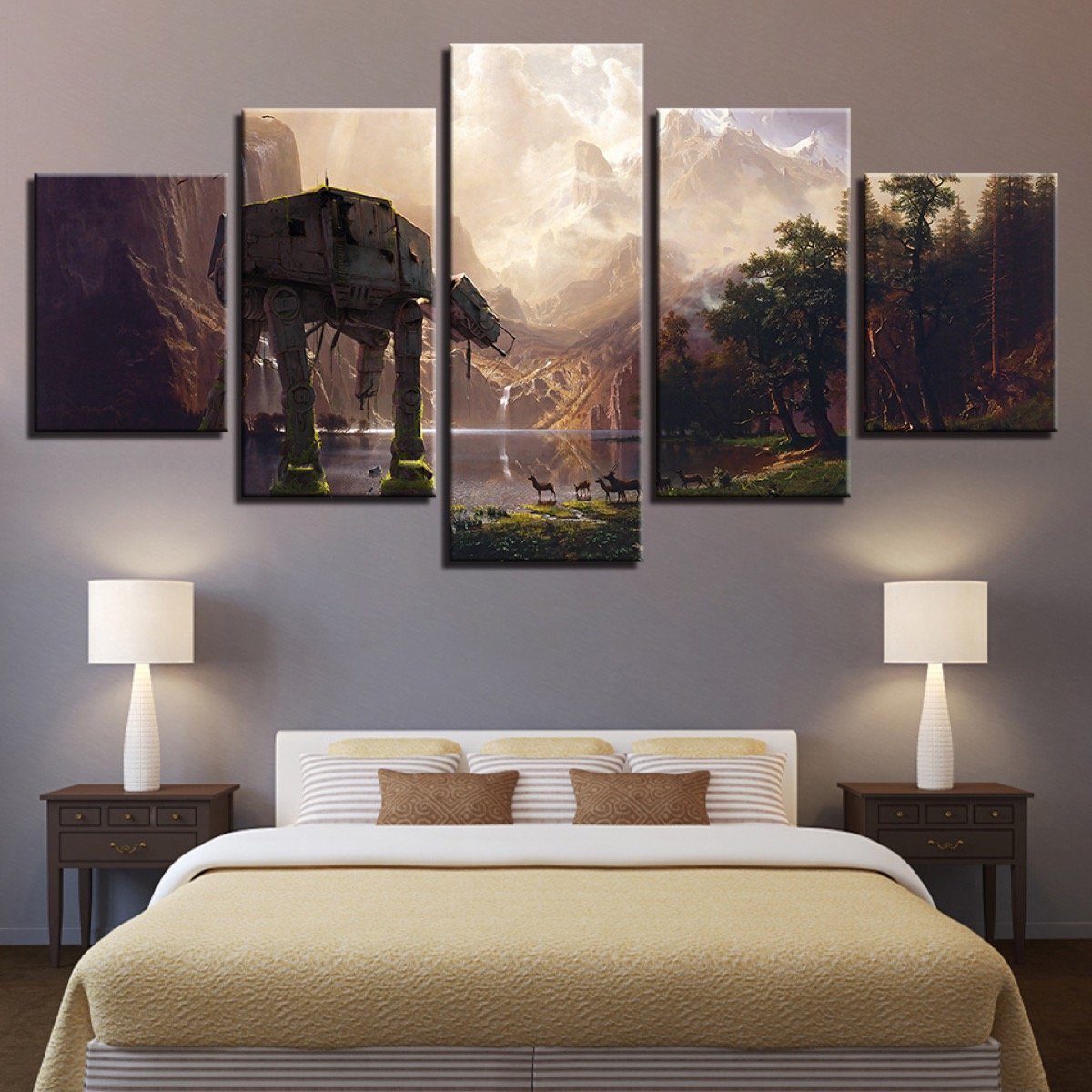 At-At Walker – Movie Canvas Wall Art