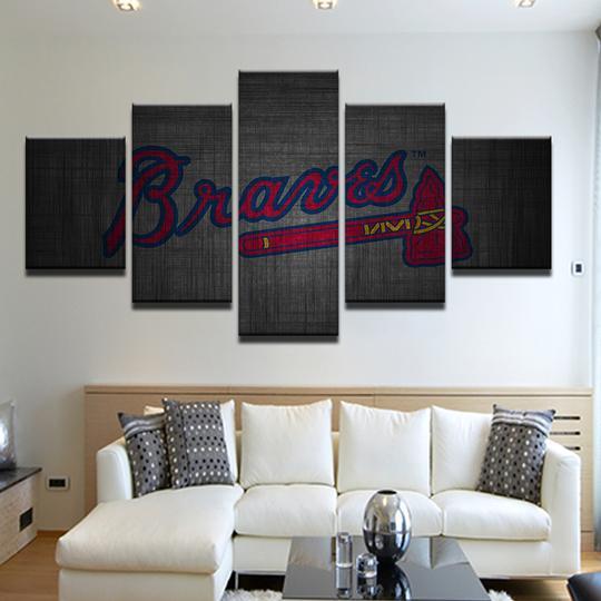 Atlanta Braves 10- Sport Canvas Wall Art