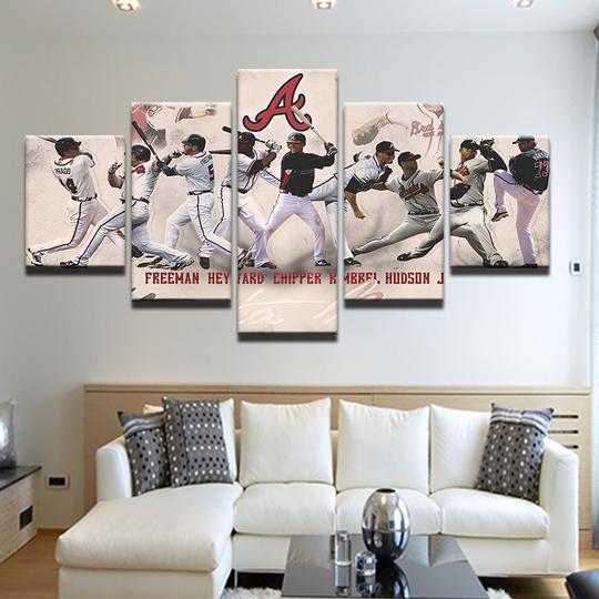Atlanta Braves 5 – Sport Canvas Wall Art