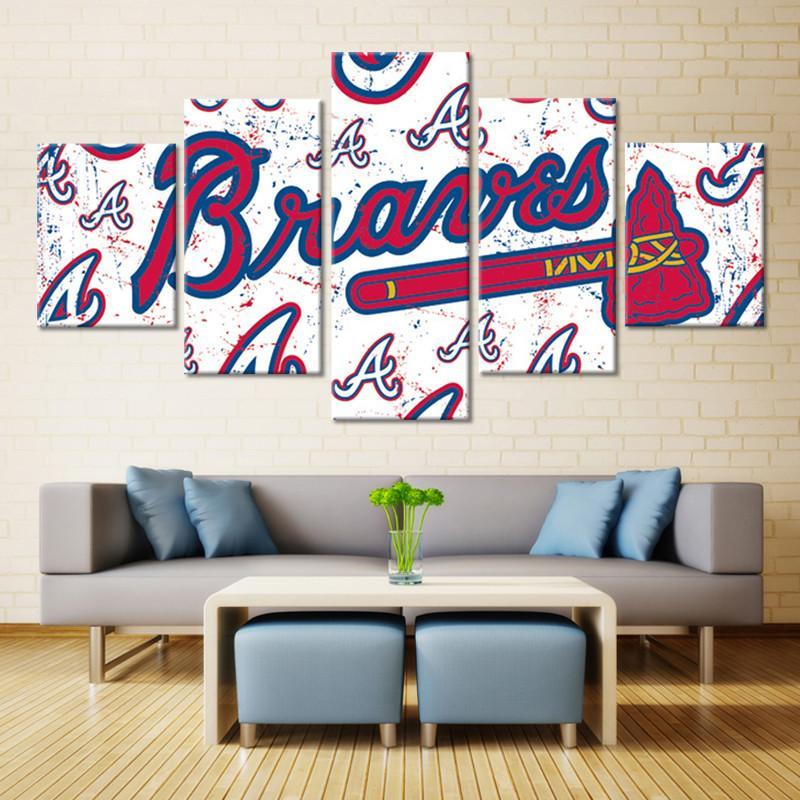 Atlanta Braves Baseball Club – Sport Canvas Wall Art
