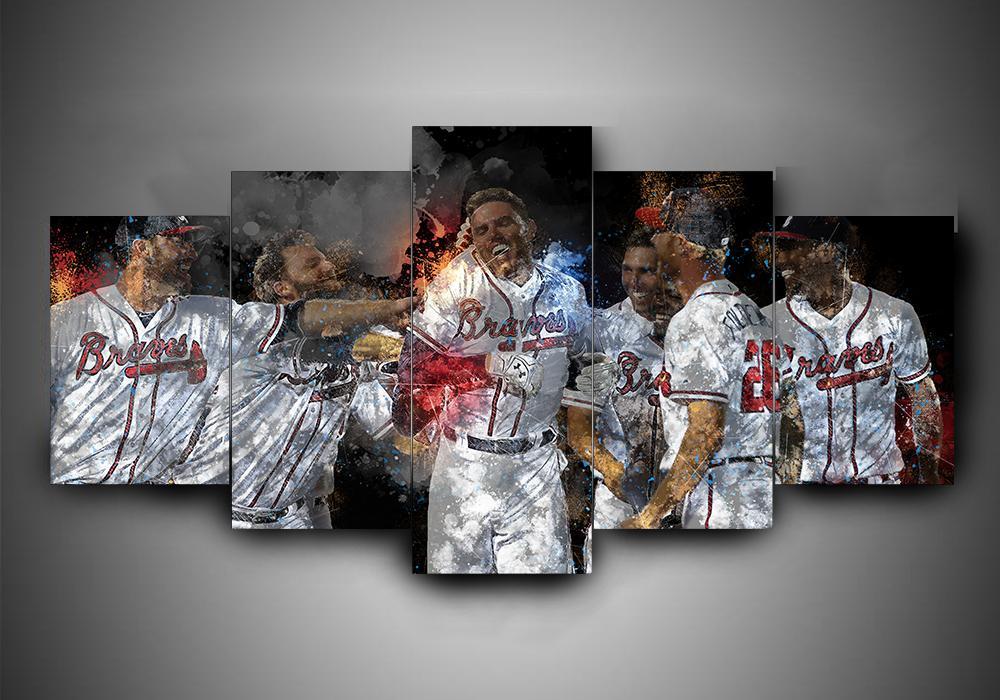 Atlanta Braves Sport Canvas Wall Art