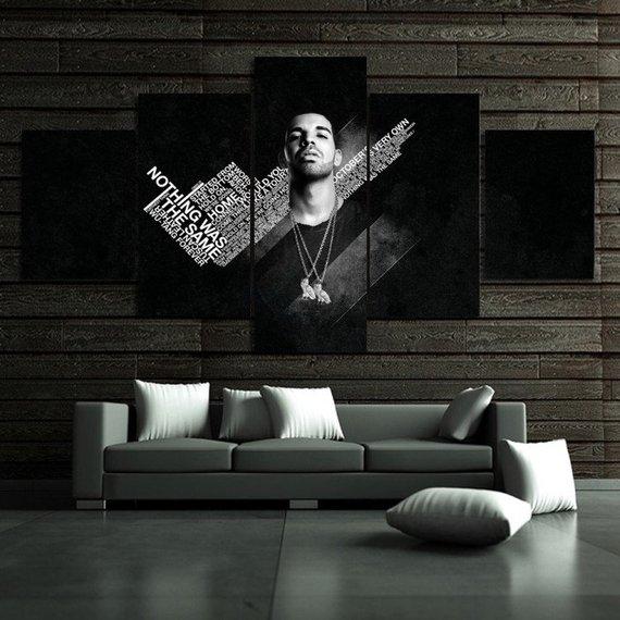 Aubrey Drake Graham – Famous Person Canvas Wall Art