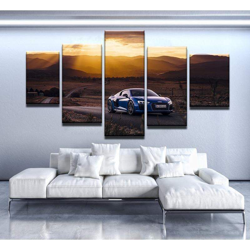 Audi R8 V10 – Automative Canvas Wall Art