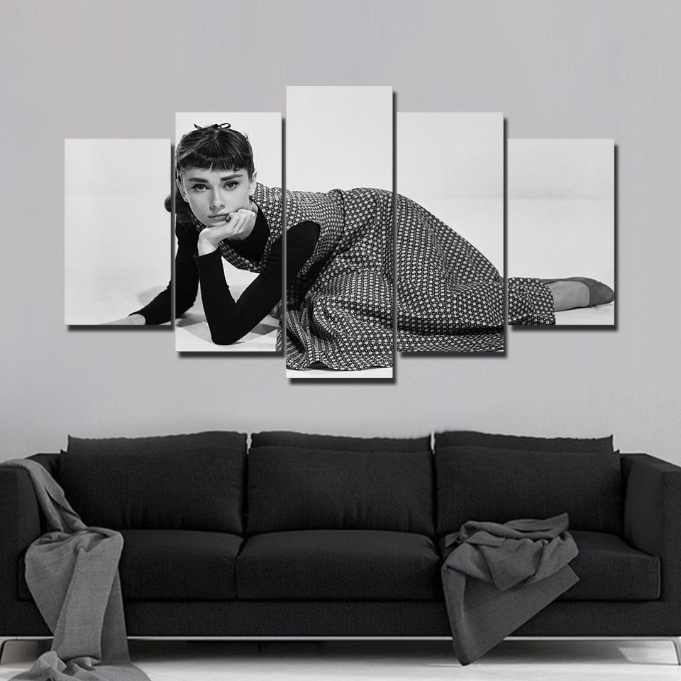 Audrey Hepburn – Famous Person Canvas Wall Art