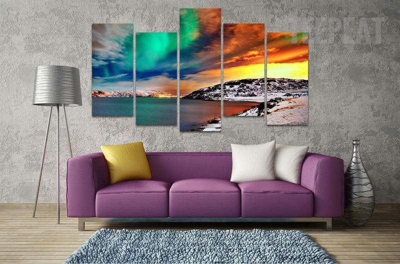 Aurora Borealis 2 – Nature Canvas Wall Art