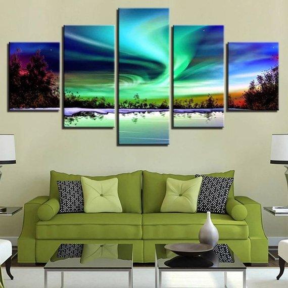 Aurora Borealis 4 – Nature Canvas Wall Art