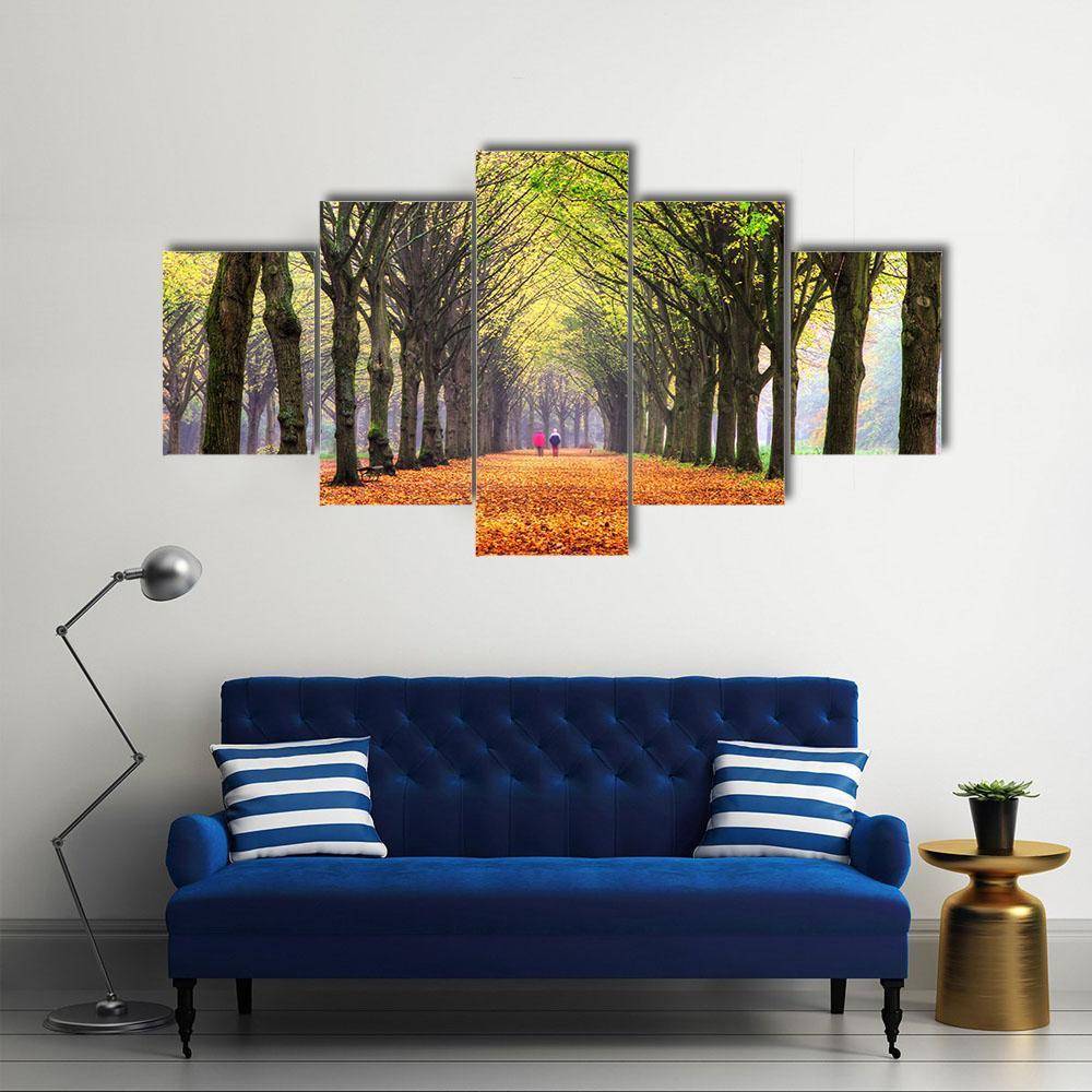 Autumn Forest In Amsterdam – Nature Canvas Wall Art