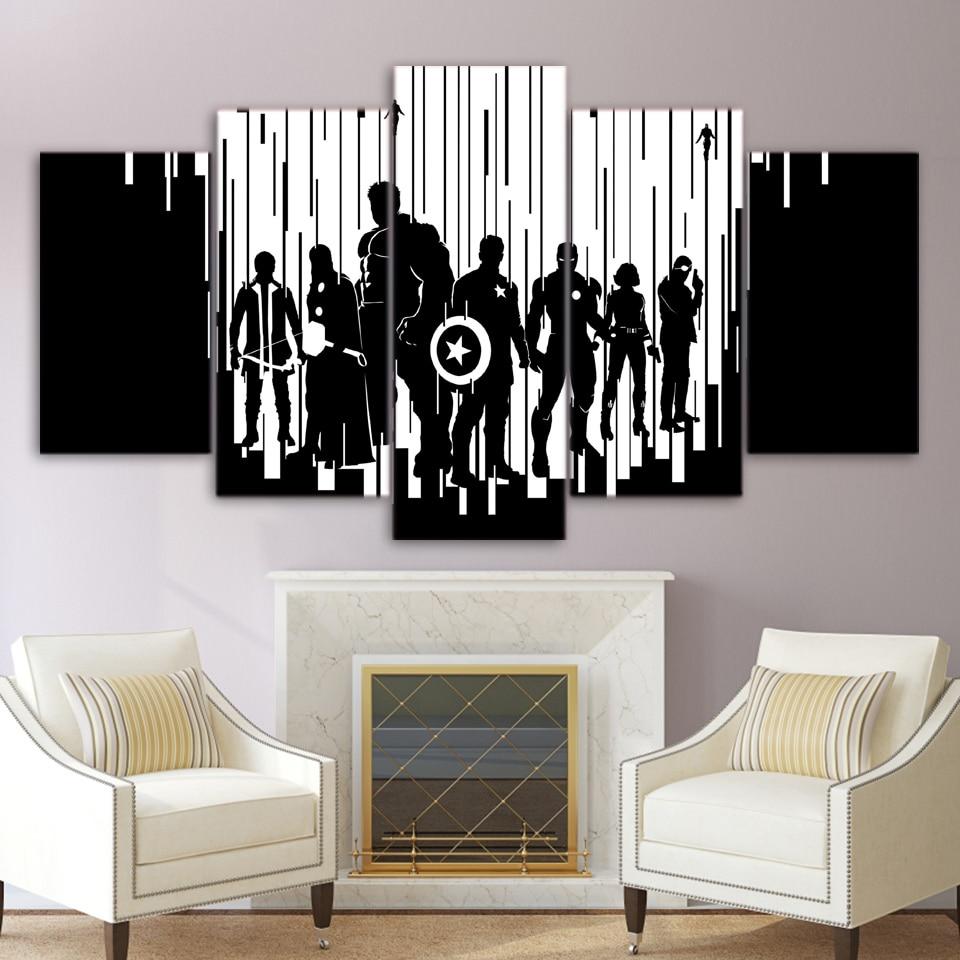 Avengers Age Of Ultron Movie Comic – Movie Canvas Wall Art