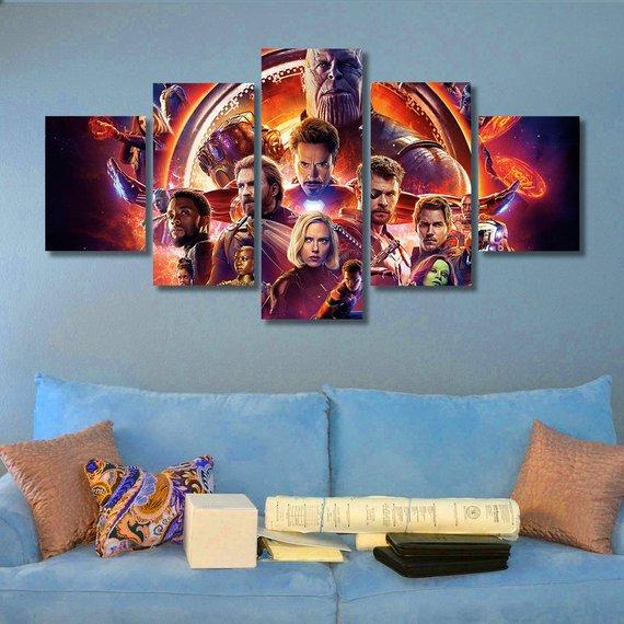 Avengers Full – Dc Canvas Wall Art