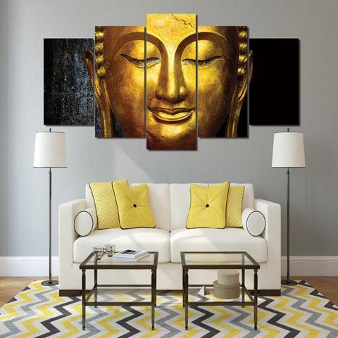 Awakened Buddha – Religion Canvas Wall Art