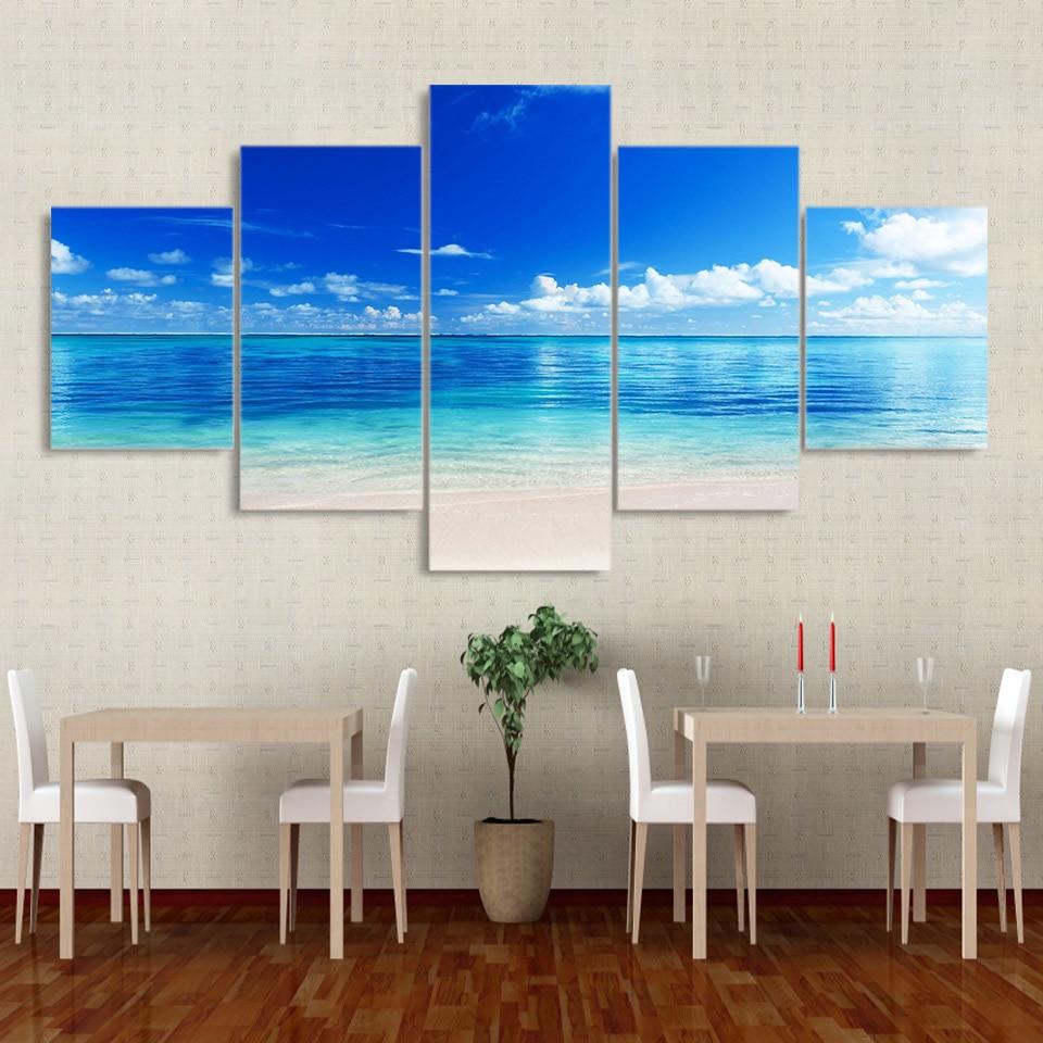 Azure Sky Clear – Space Canvas Wall Art