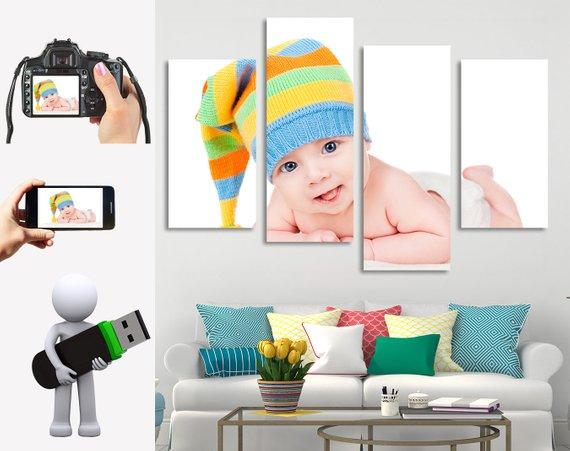 Baby – Abstract Canvas Wall Art