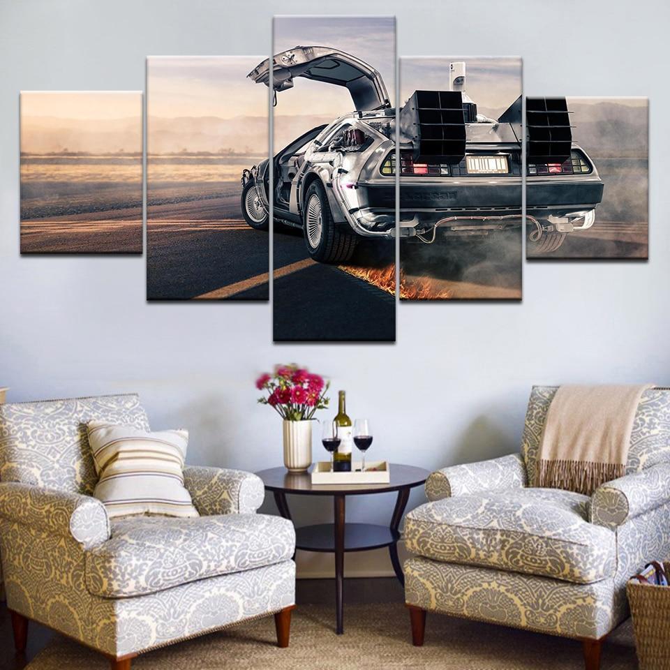Back To Future Movies – Automative Canvas Wall Art