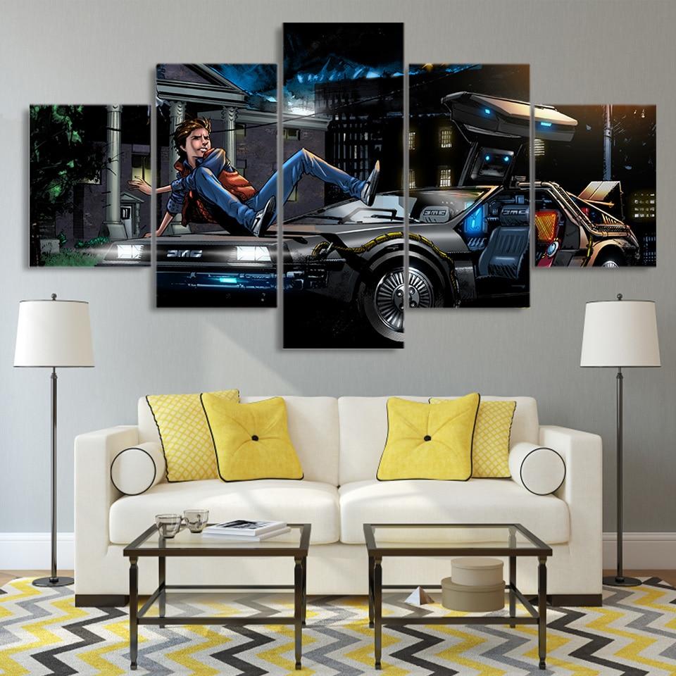 Back To The Future 01- Movie Canvas Wall Art