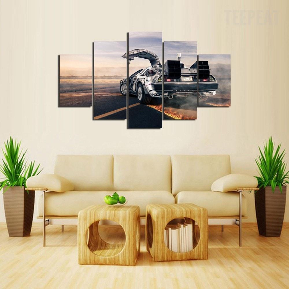 Back To The Future – Automative Canvas Wall Art