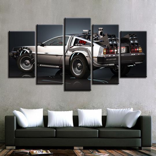Back To The Future Delorean 2 – Automative Canvas Wall Art