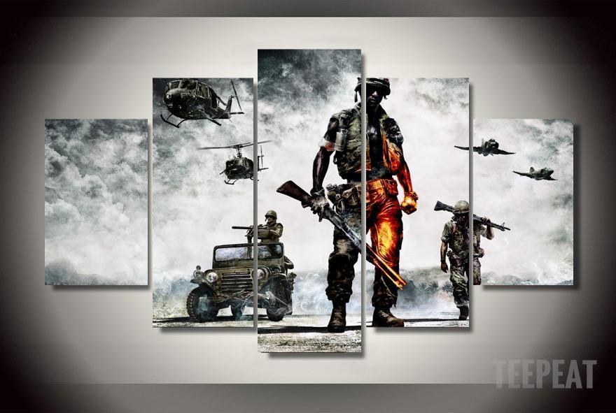 Bad Company – Vietnam – Gaming Canvas Wall Art