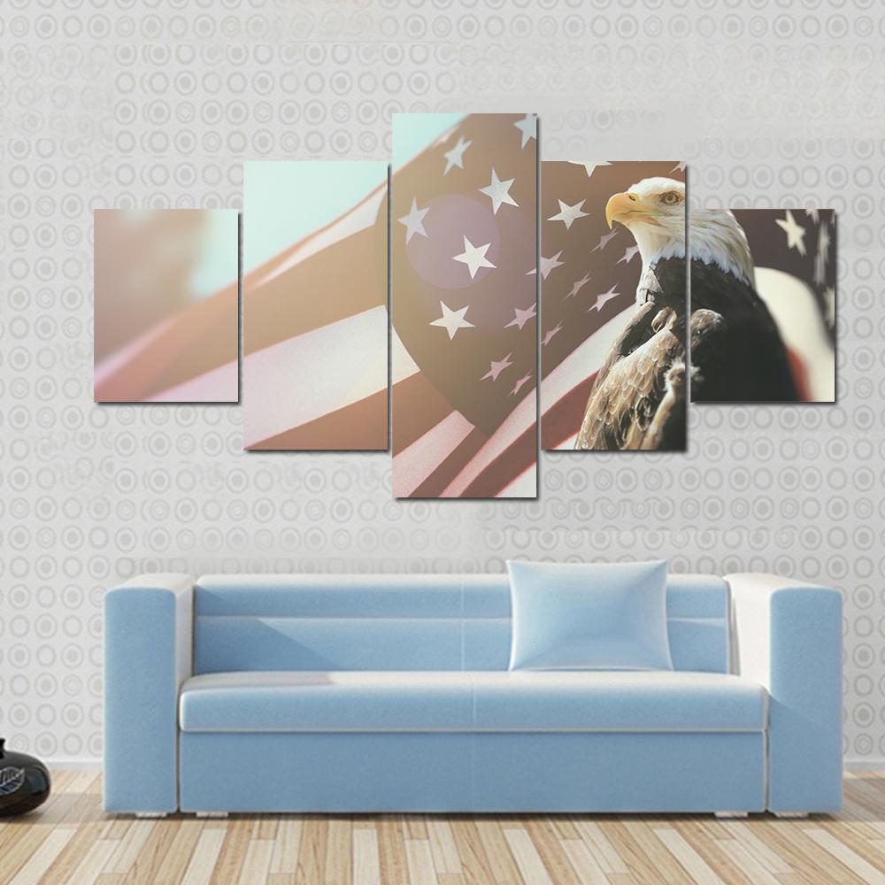 Bald Eagle – Symbol Of Freedom – Animal Canvas Wall Art