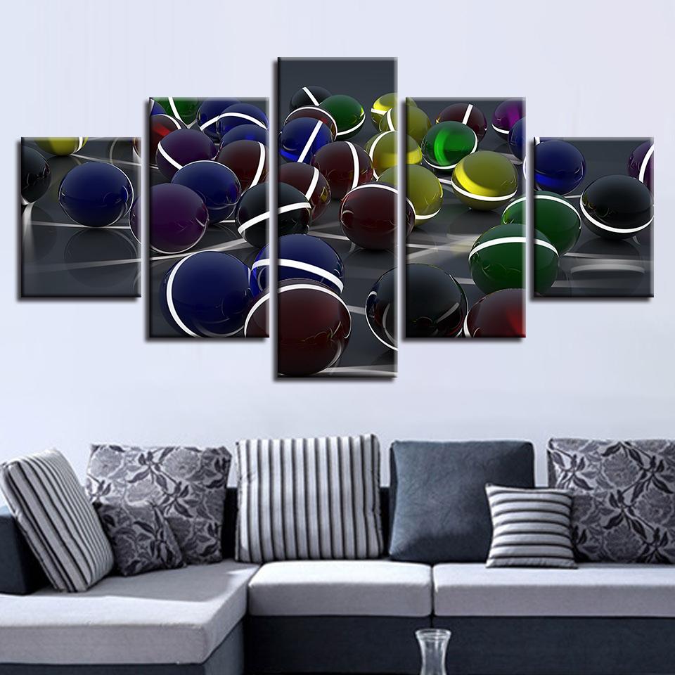 Ball 21 – Abstract Canvas Wall Art
