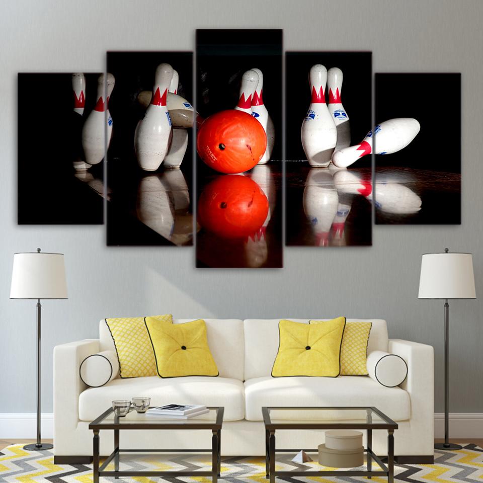 Balls Bowling – Gaming Canvas Wall Art