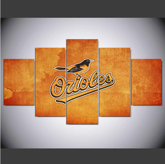 Baltimore Orioles Logo – Sport Canvas Wall Art