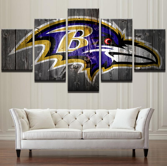 Baltimore Raven Football American – Sport Canvas Wall Art