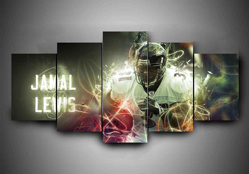 Baltimore Ravens – Jamal Lewis – Sport Canvas Wall Art