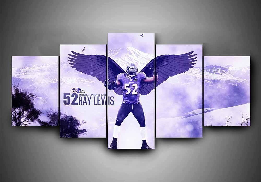 Baltimore Ravens – Ray Lewis – Sport Canvas Wall Art