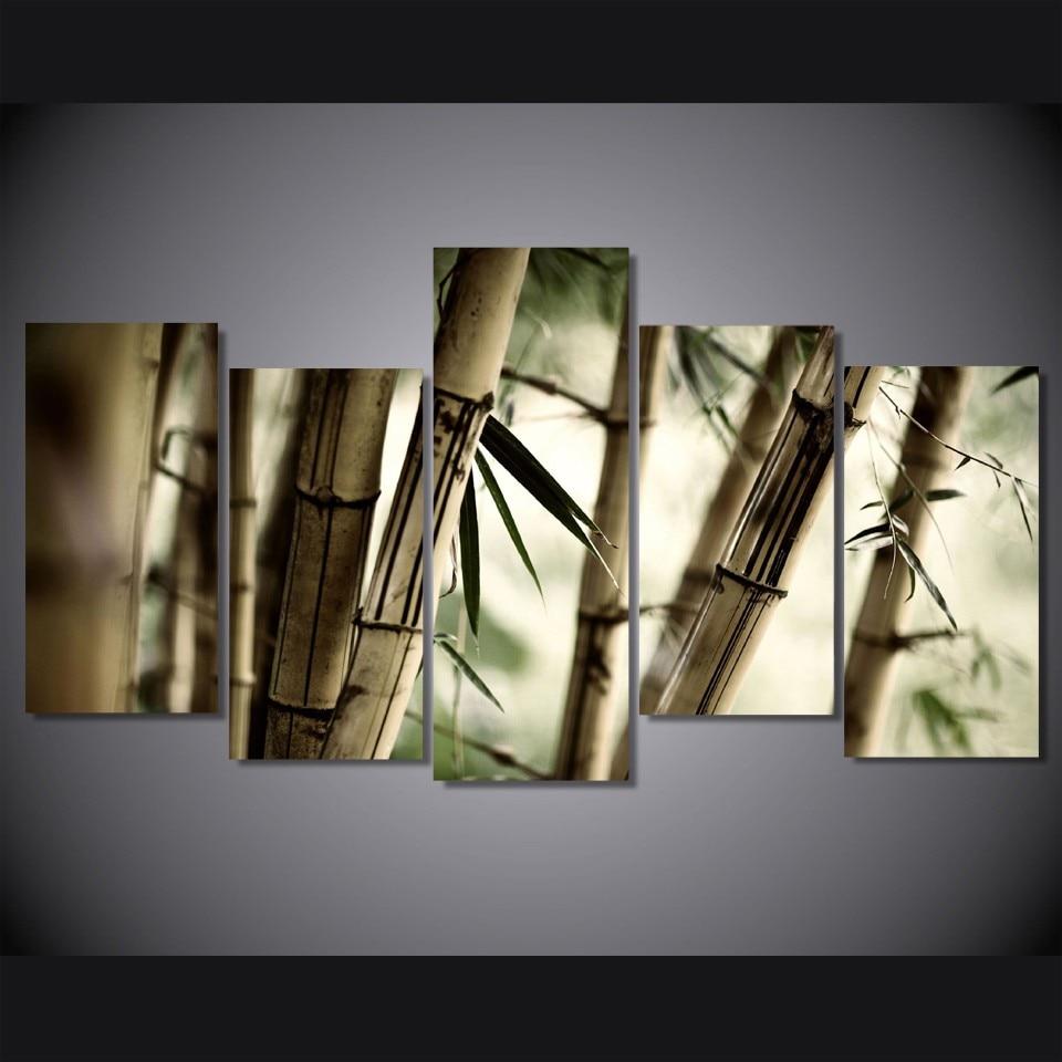 Bamboo Landscape – Nature Canvas Wall Art