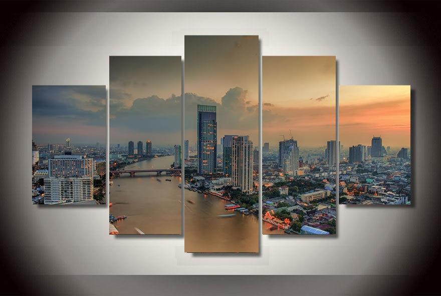 Bangkok Tailand City – Nature Canvas Wall Art