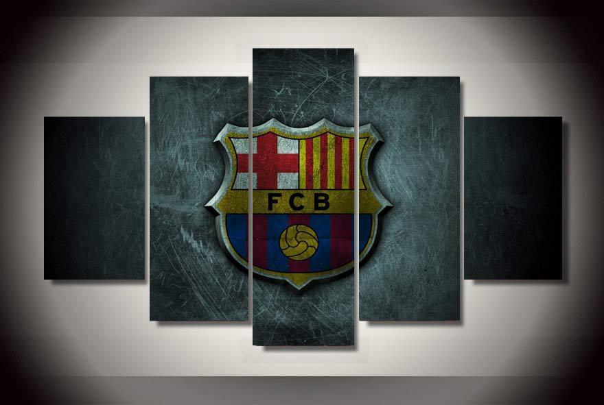 Barcelona F C Soccer Team – Sport Canvas Wall Art