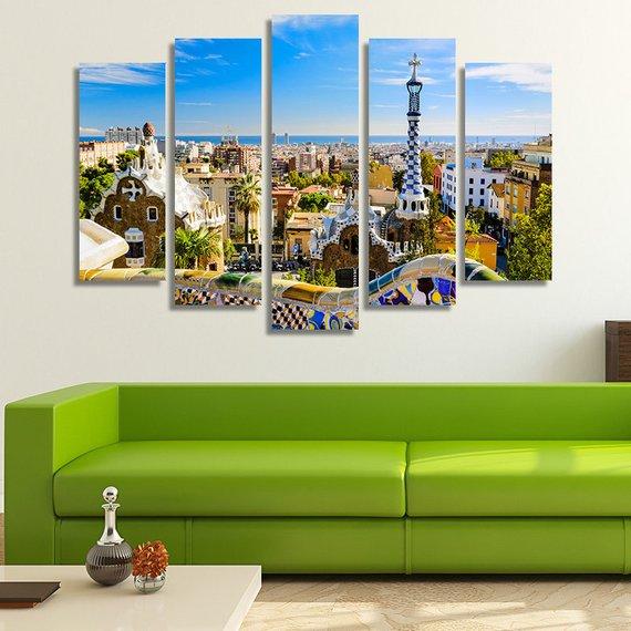 Barcelona – Nature Canvas Wall Art